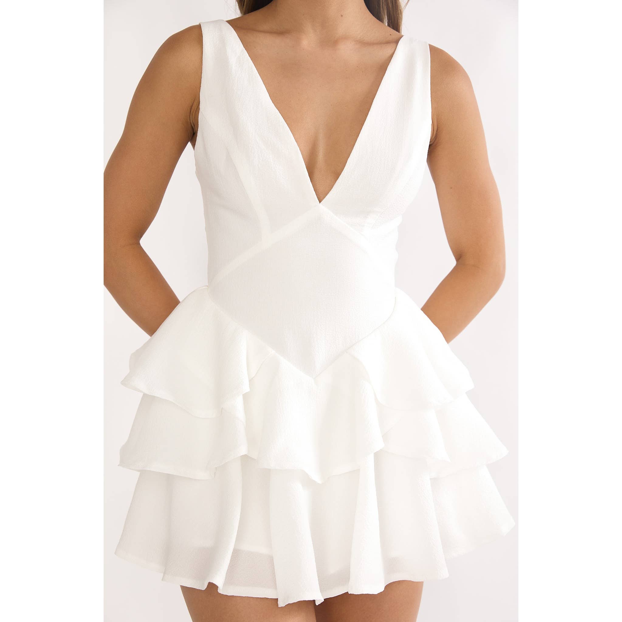 Camila Ruffle Mini Dress