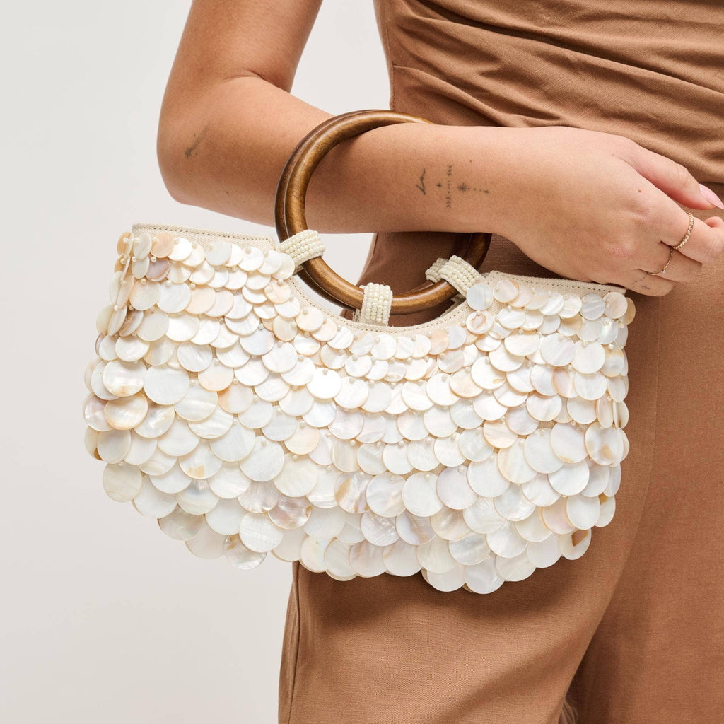 Shell Embellished Bag