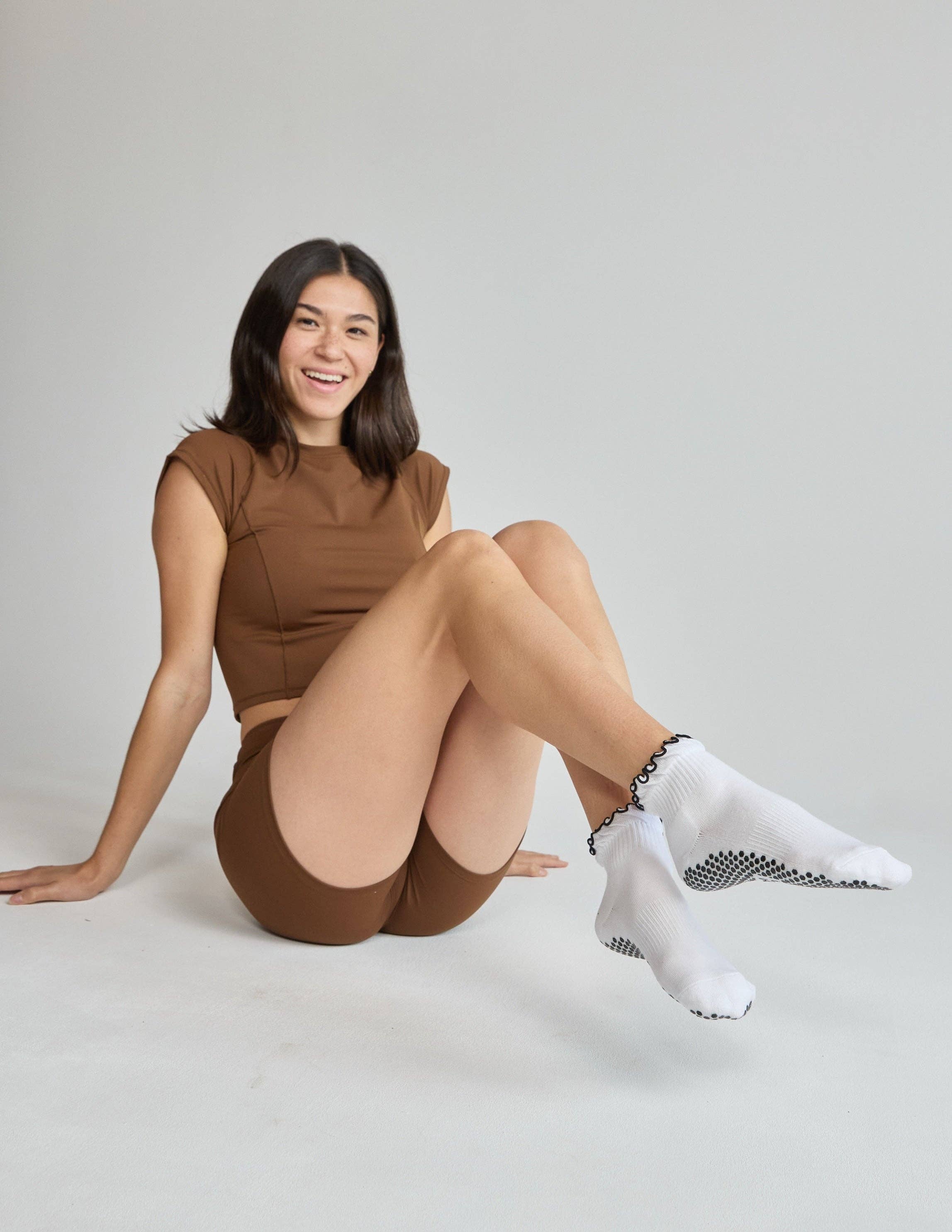 The Ruffle Grip Sock