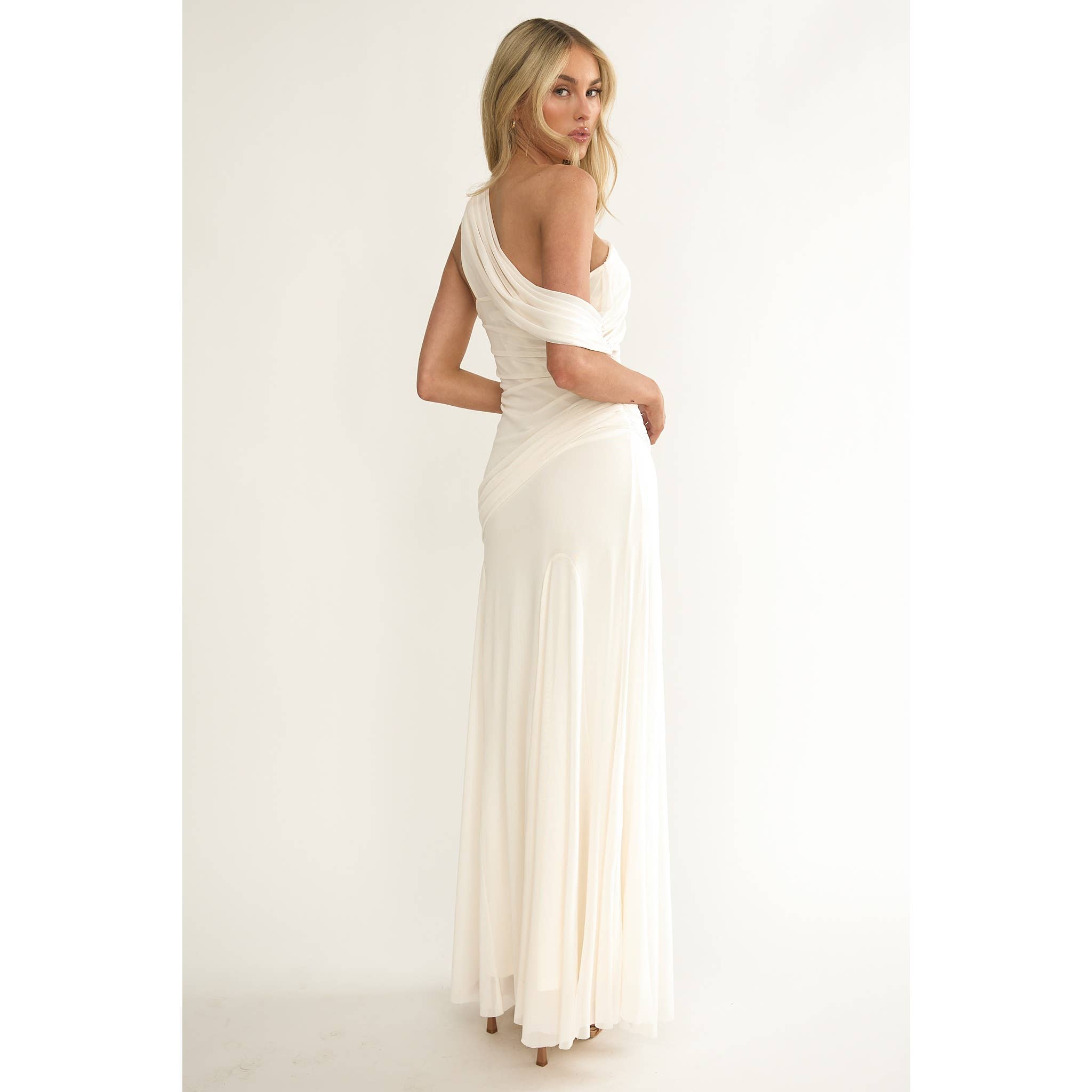 Sienna Drape Maxi Dress