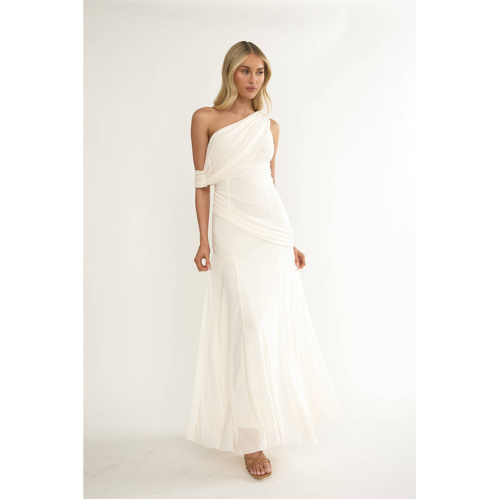 Sienna Drape Maxi Dress