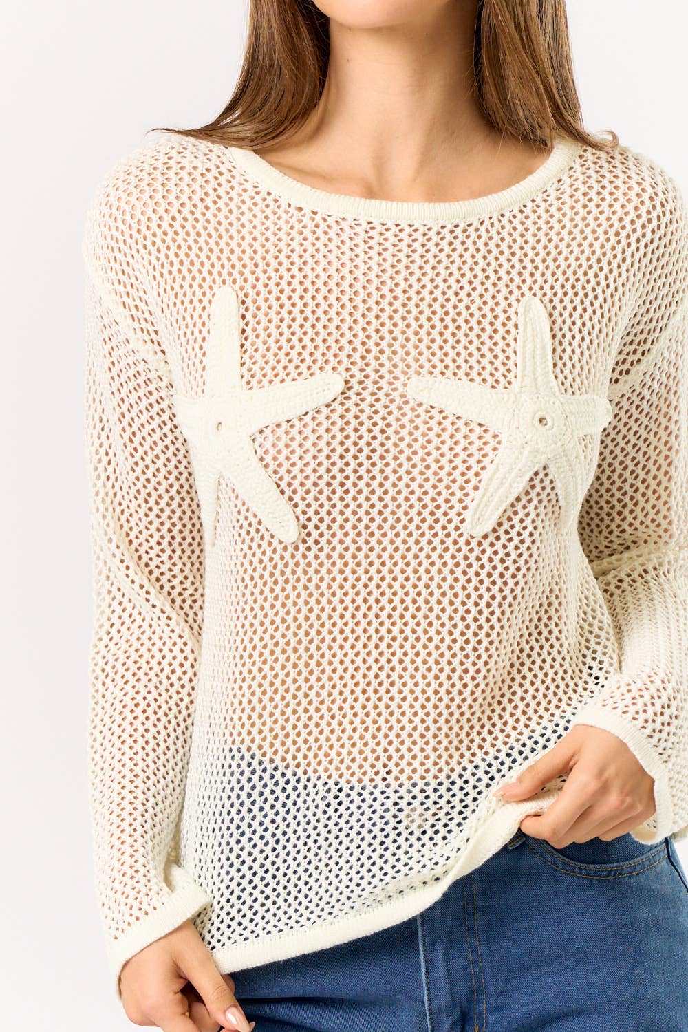 Solana Crochet Top