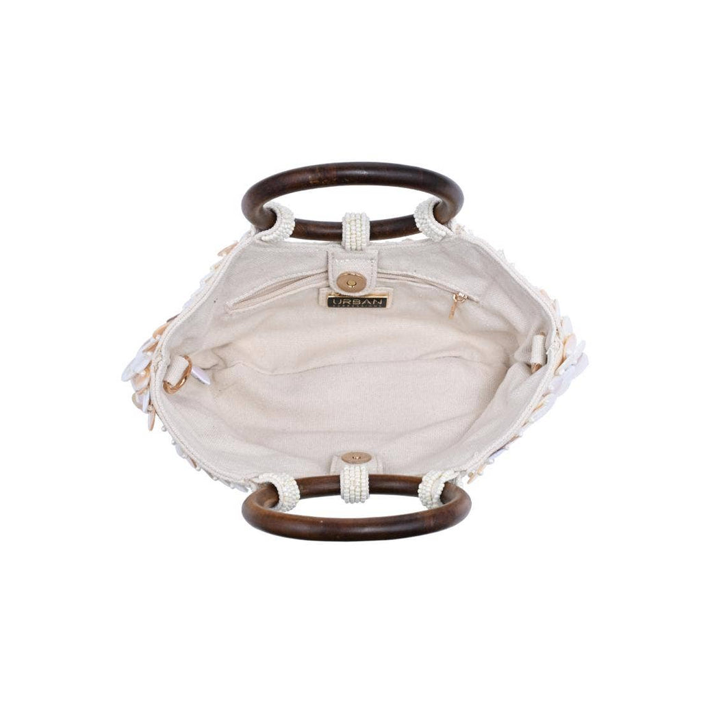 Shell Embellished Bag