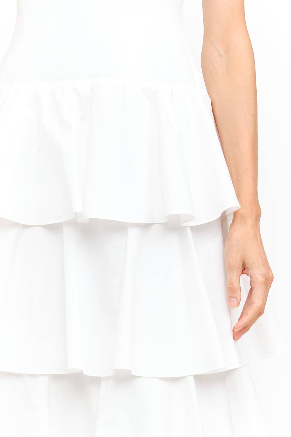 Tiered Grace Midi Dress
