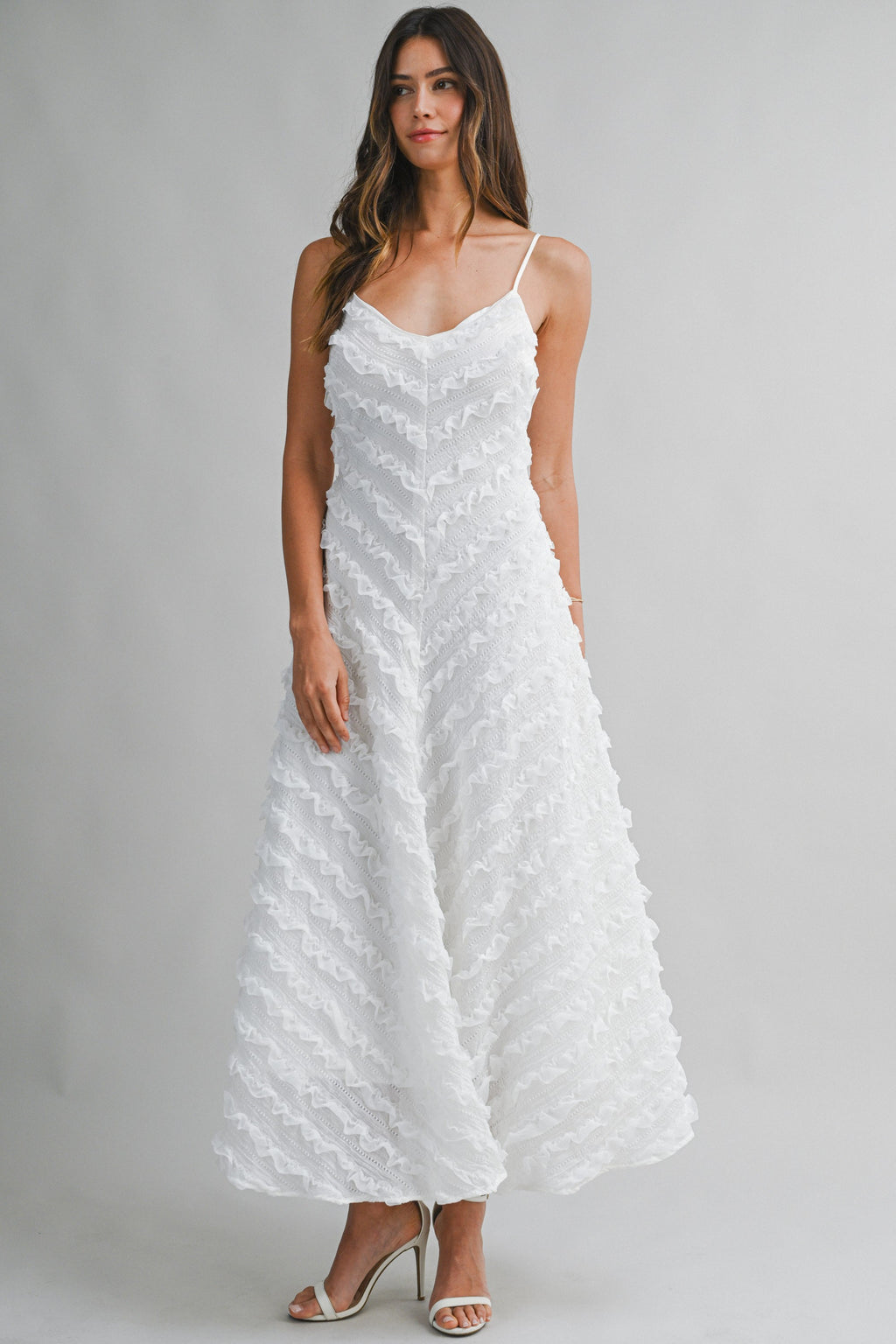 Cascade Midi Dress