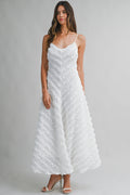 Cascade Midi Dress