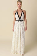 Elara Lace Maxi Dress