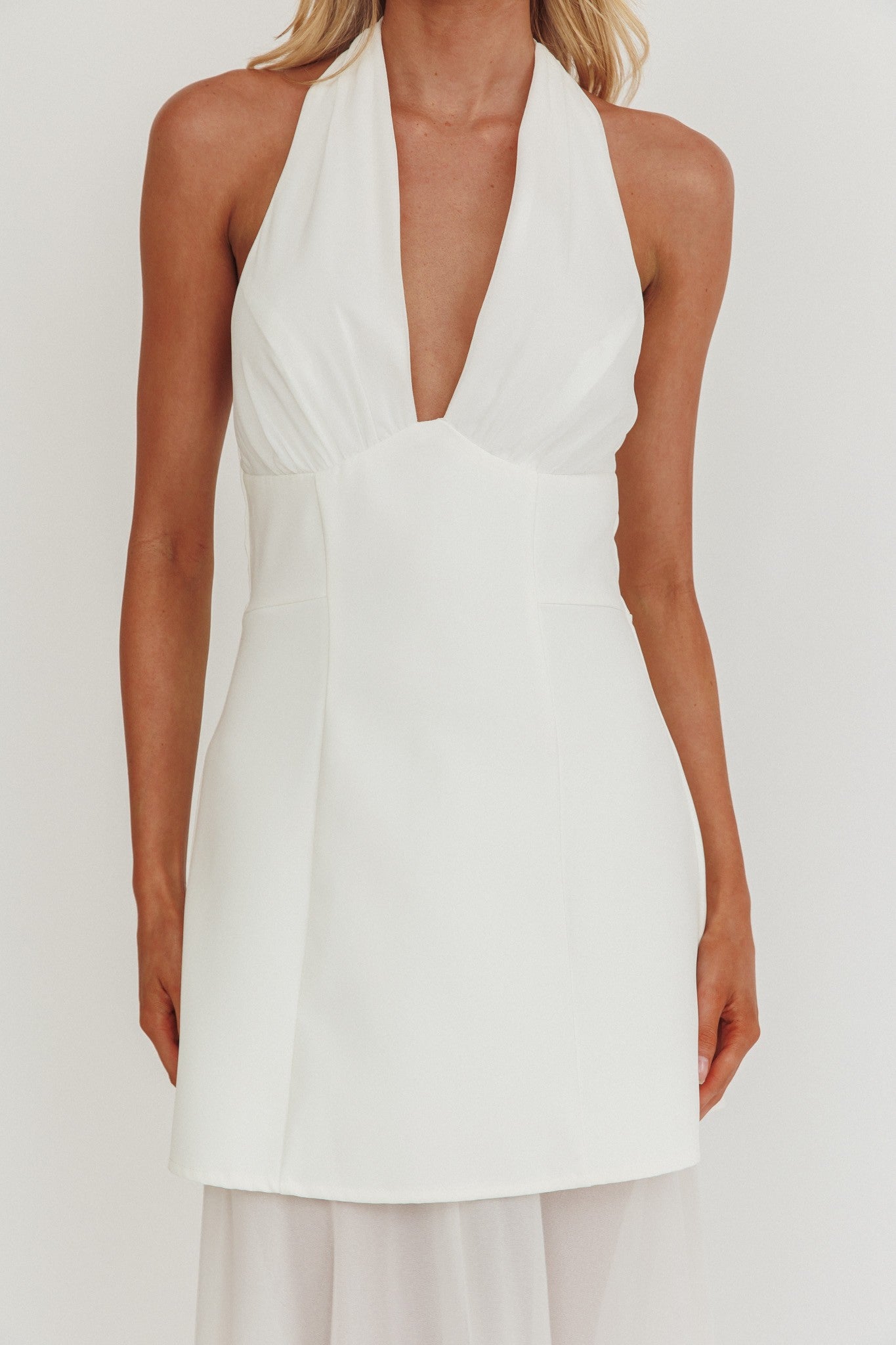 Belle Halter Maxi Dress