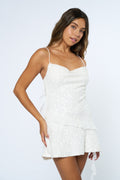 Twinkle Ruffle Mini Dress