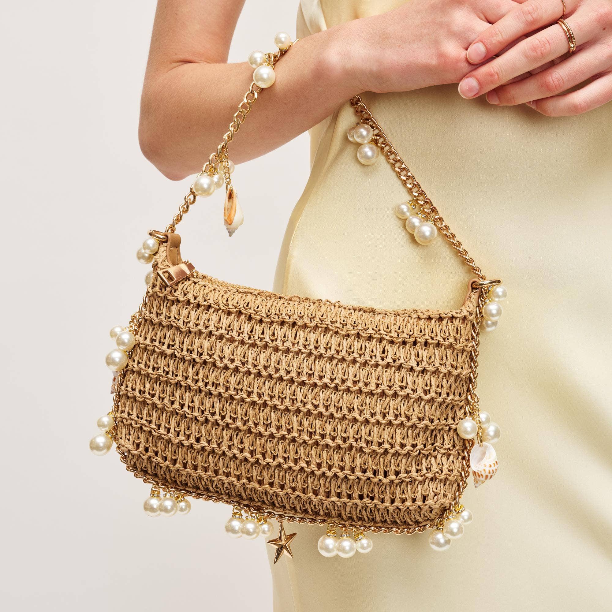 Seashell Straw Bag