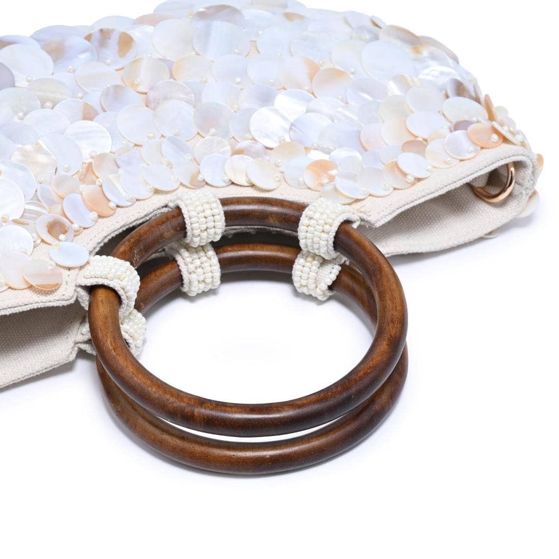 Shell Embellished Bag